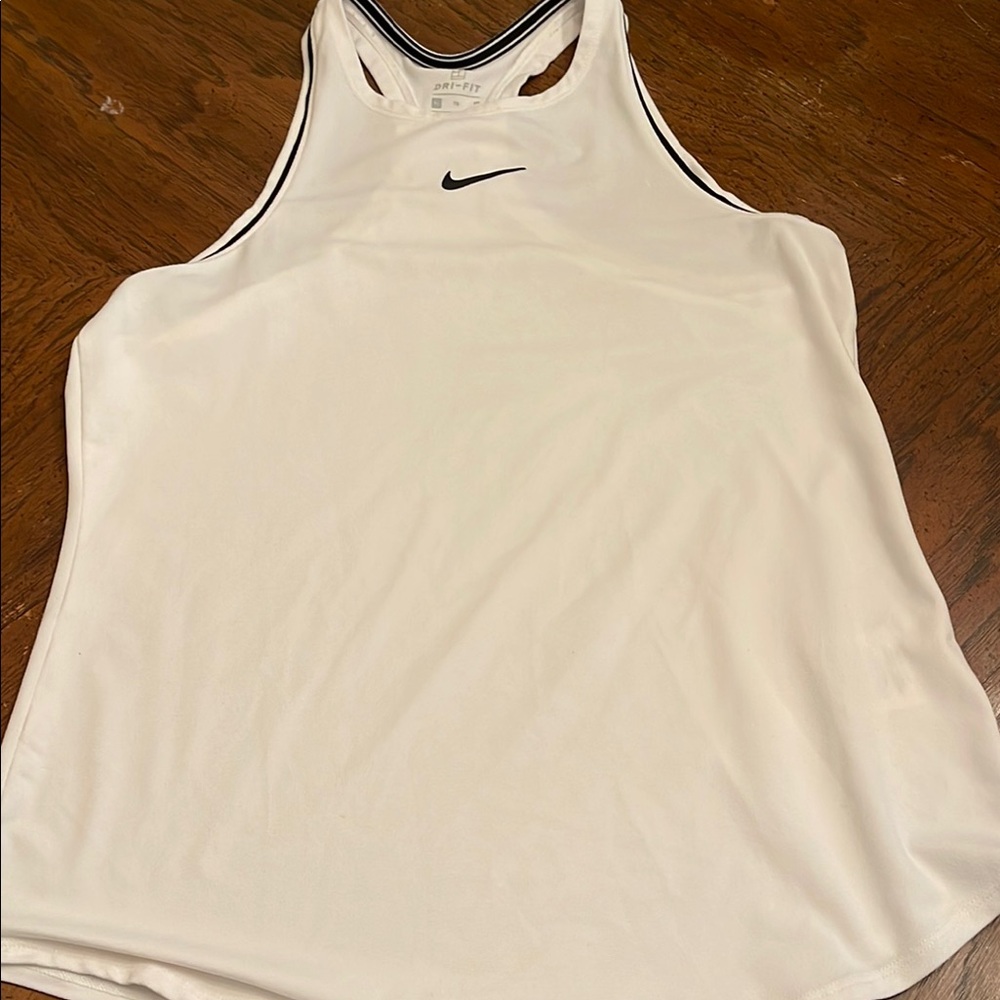 Nike DRI-FIT White Tank Top size XL
